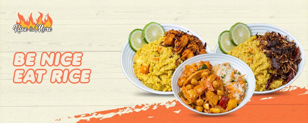 Rice N More is now available on Munchies.